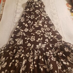 Vtg COCO California 60's/70's cruise wear long dress